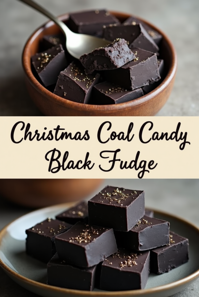 Christmas Coal Candy