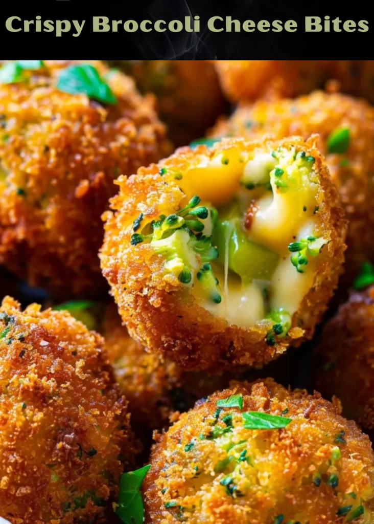 Crispy Broccoli Cheese Balls