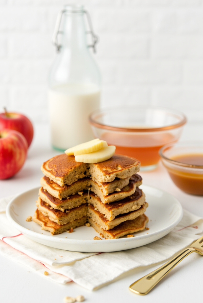 Oatmeal Apple Pancakes