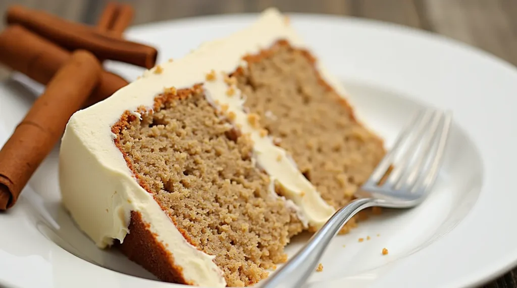 Spice Cake with Eggnog Buttercream 1