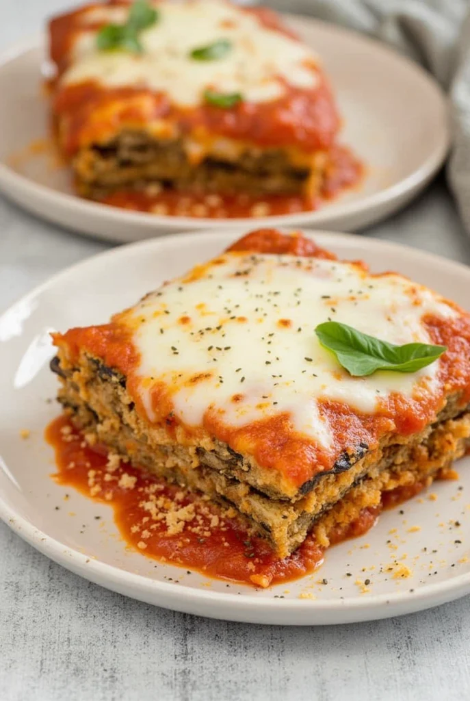 Baked Eggplant Parmesan