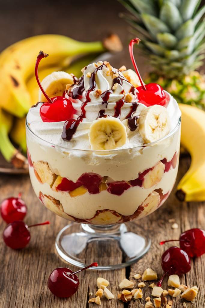 Banana Split Fluff Delight