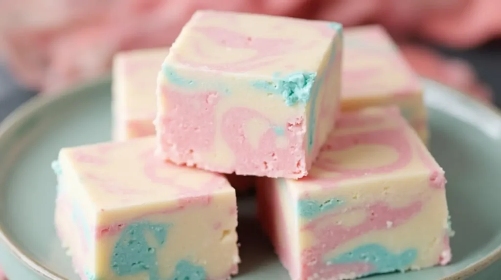 Cotton Candy Fudge