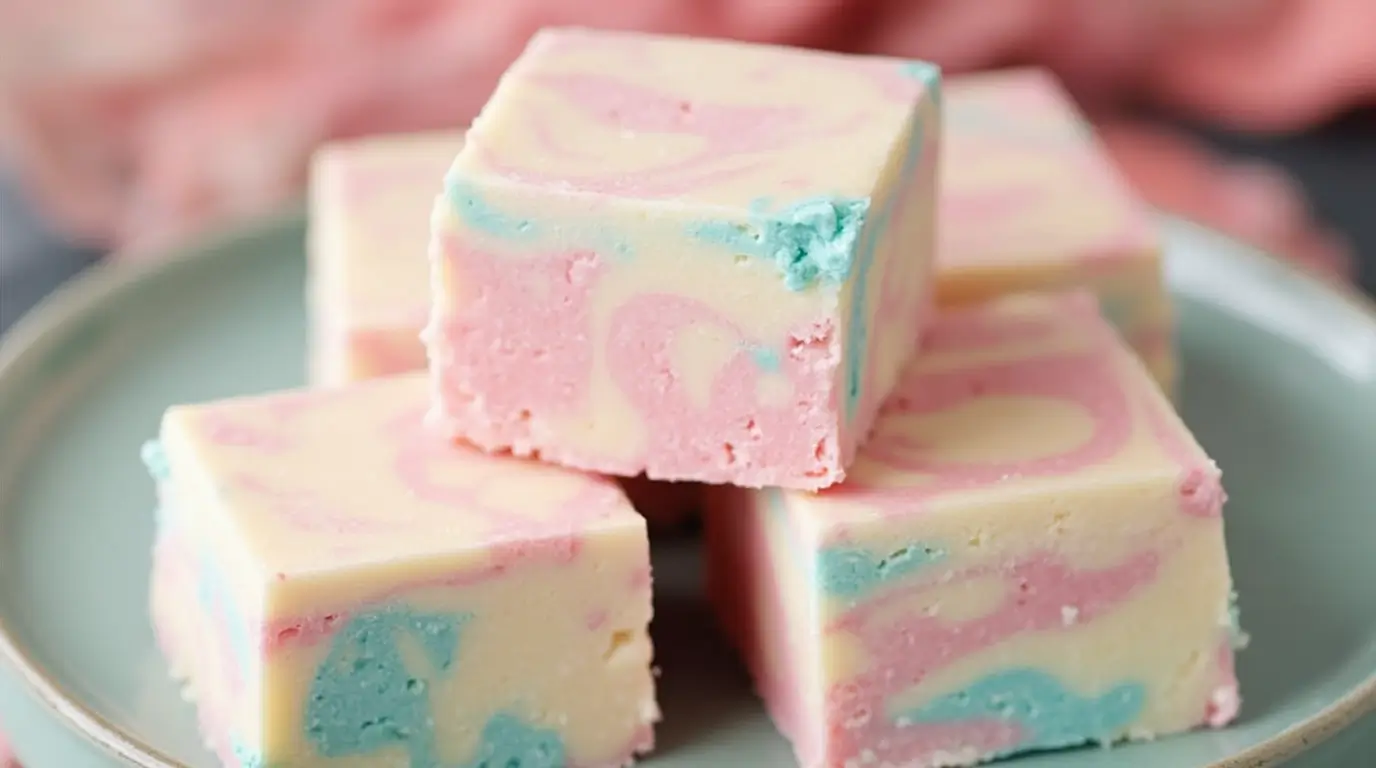 Cotton Candy Fudge