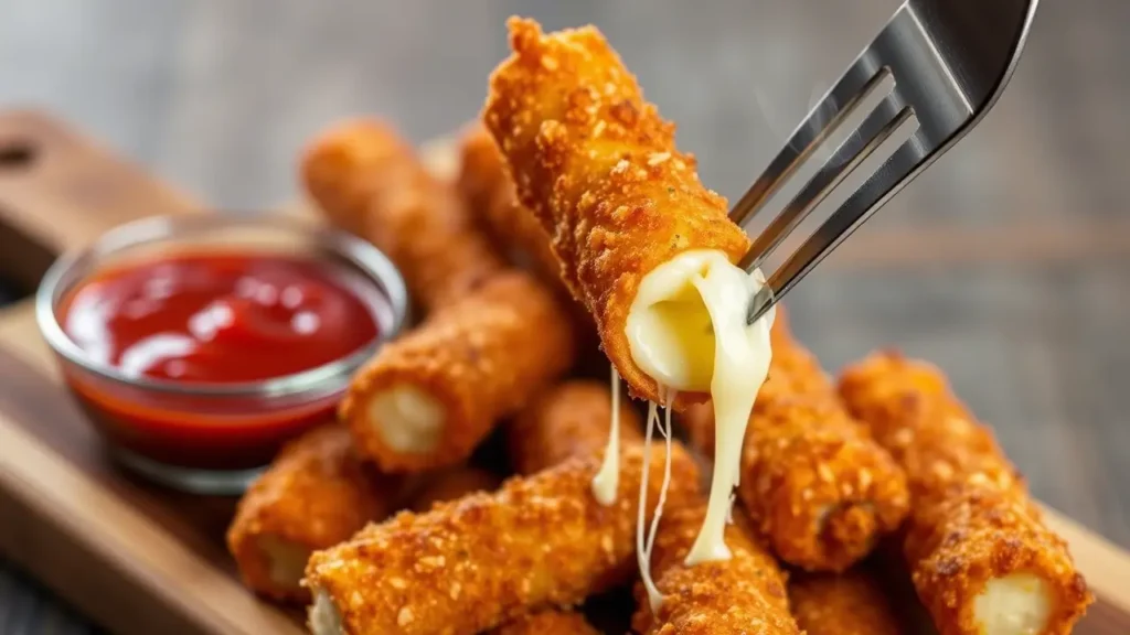 Crispy Mozzarella Sticks1