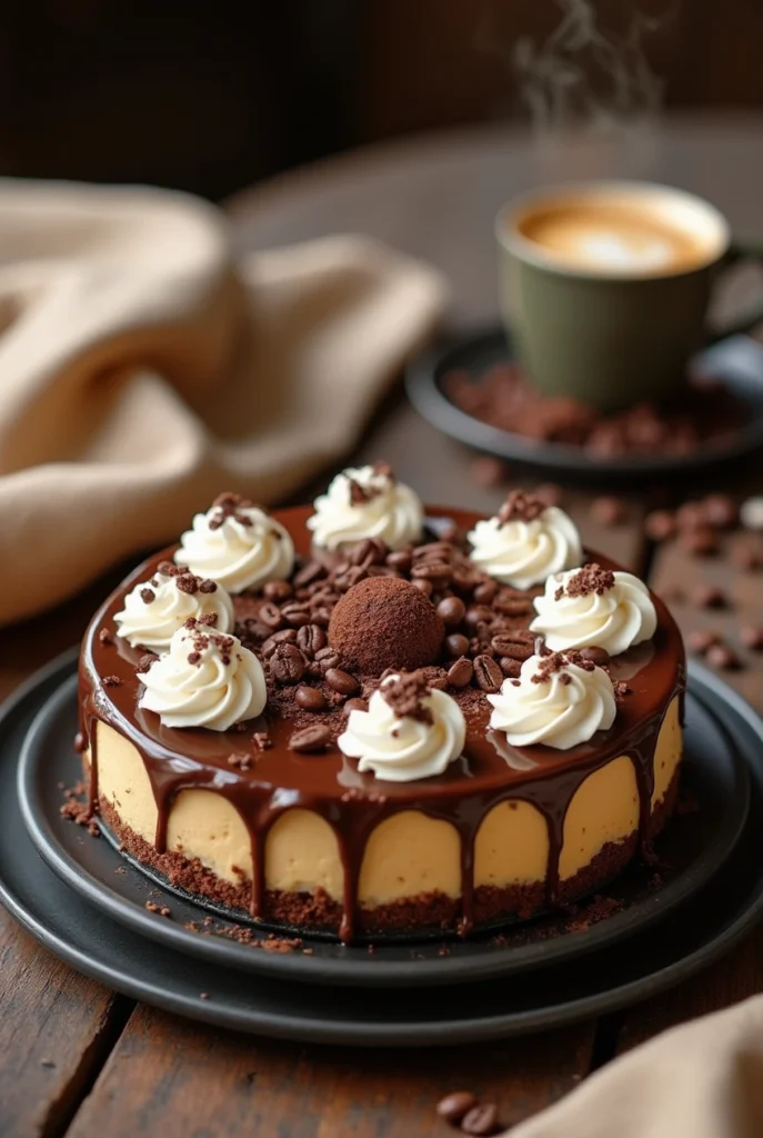 Espresso Coffee Cheesecake