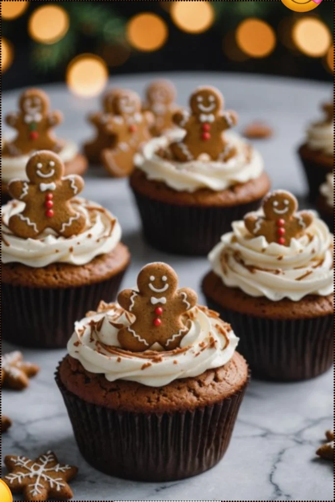 Gingerbread Cupcakes