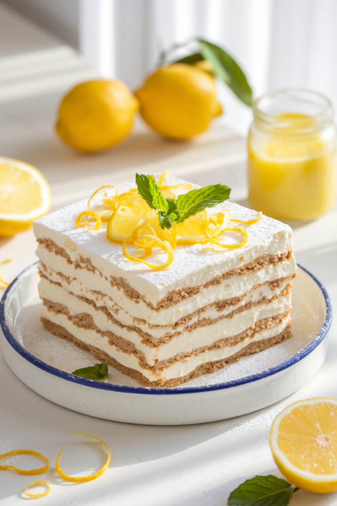 Lemon Tiramisu