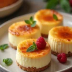 Mini Crème Brûlée Cheesecakes