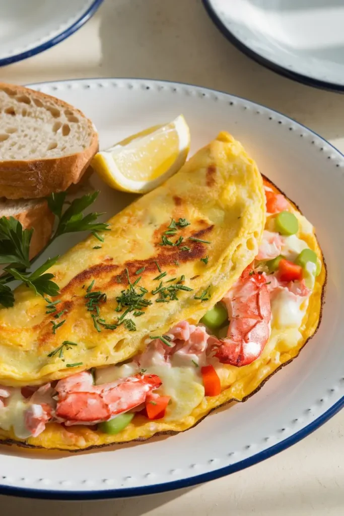 Crab Omelet Recipe