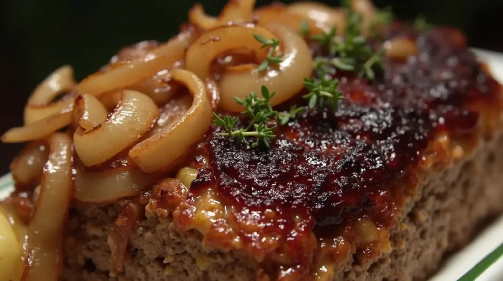 French Onion Meatloaf 