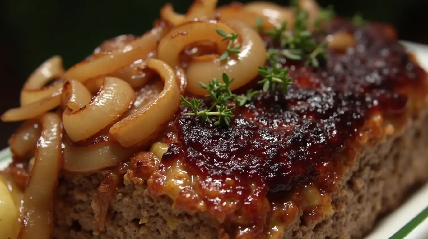 French Onion Meatloaf