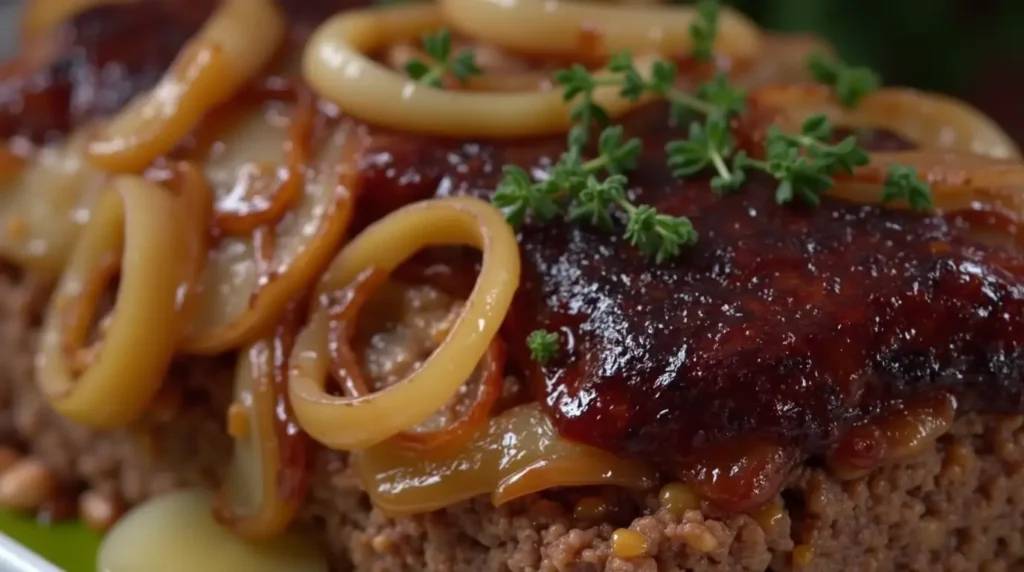 French Onion Meatloaf 2