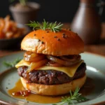 French Onion Soup Burgers