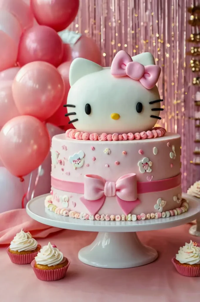 Hello Kitty Cake