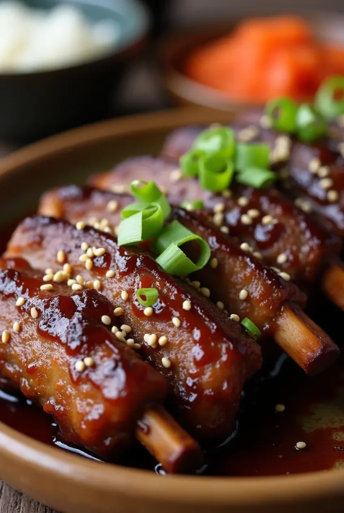 Korean Braised Short Ribs