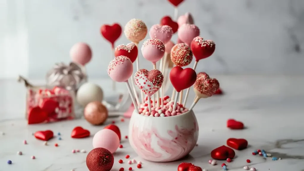 Valentine’s Day Cake Pops