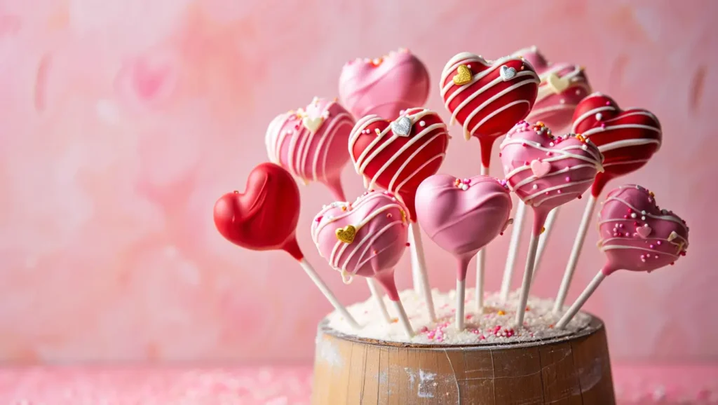 Valentine’s Day Cake Pops1