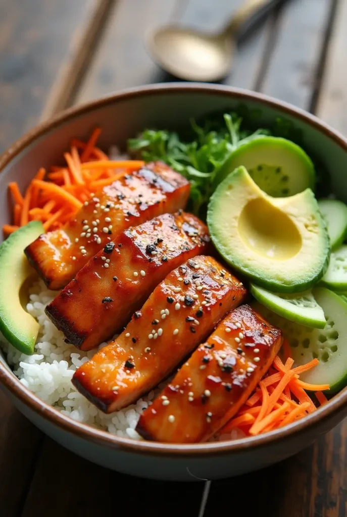 salmon bowl recipe