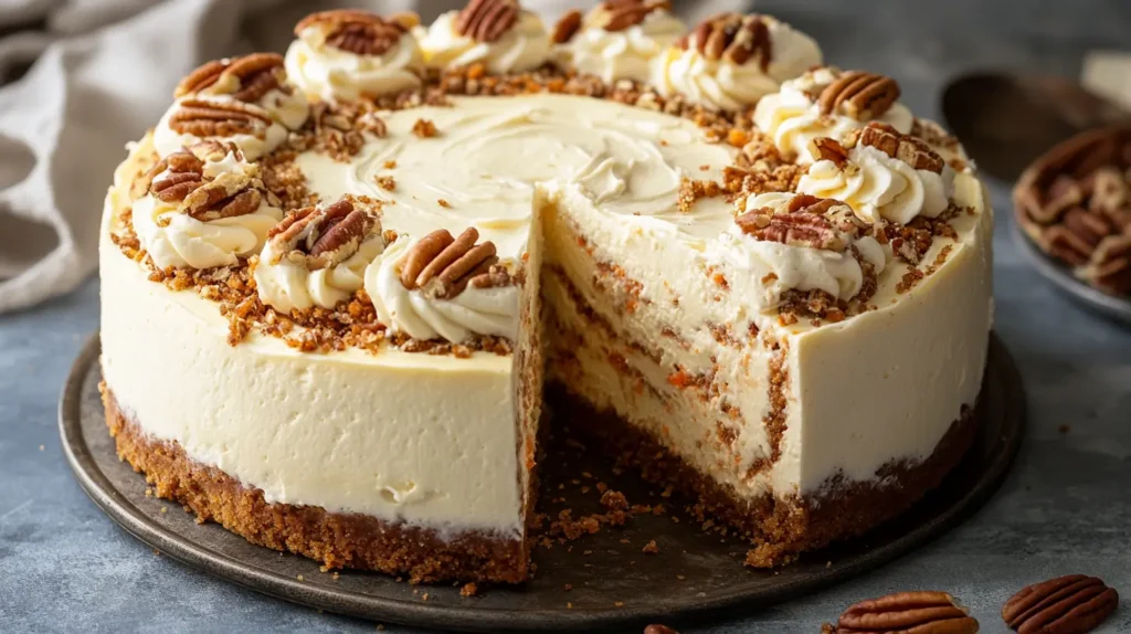Carrot Cake Cheesecak e1