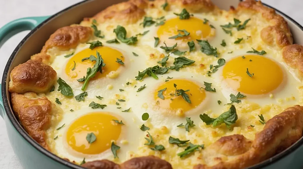 baked egg challenge recipe