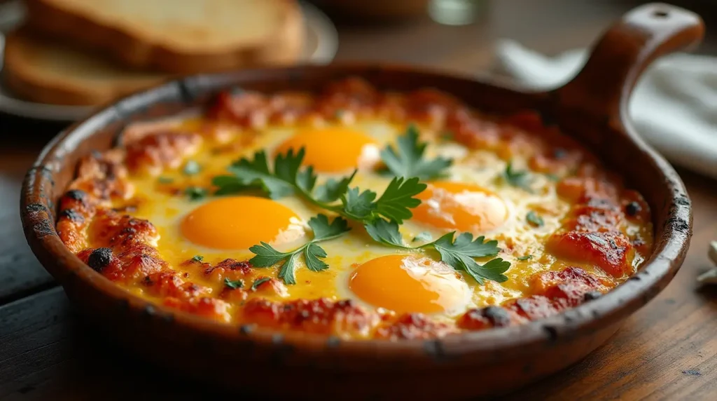 baked egg challenge recipe