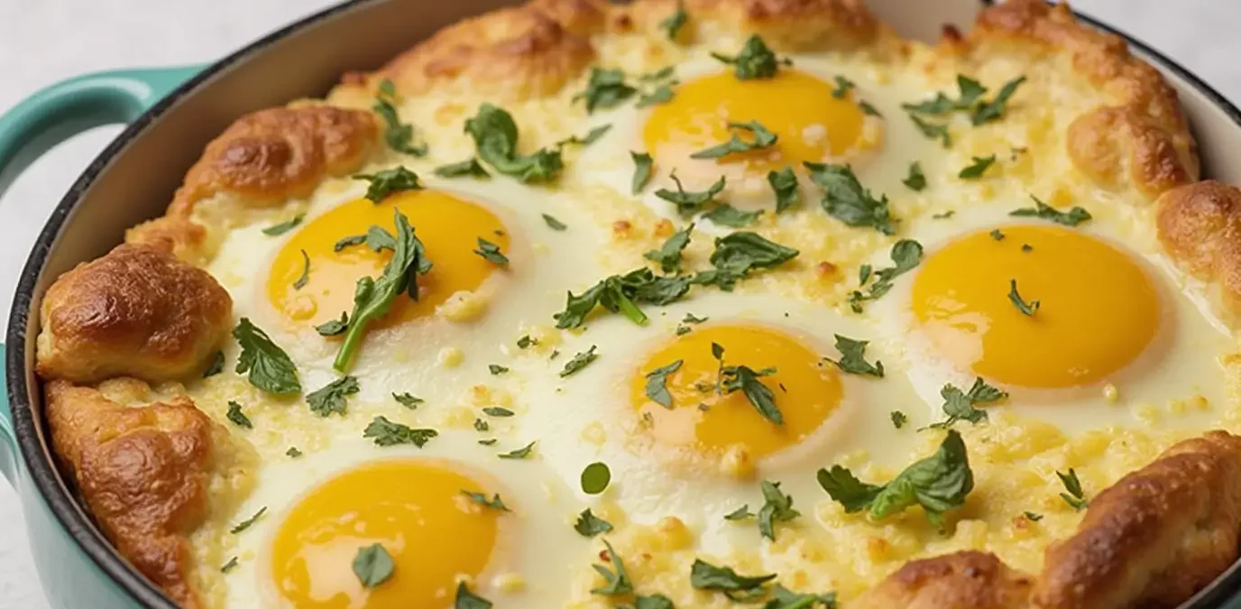 baked egg challenge recipe