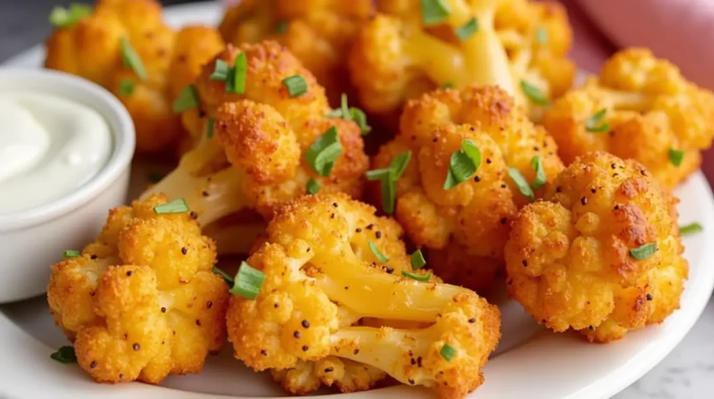 Air Fryer Buffalo Cauliflower