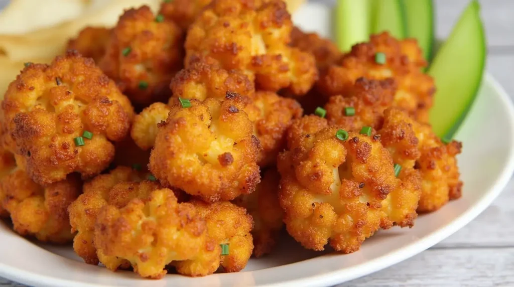 Air Fryer Buffalo Cauliflower1