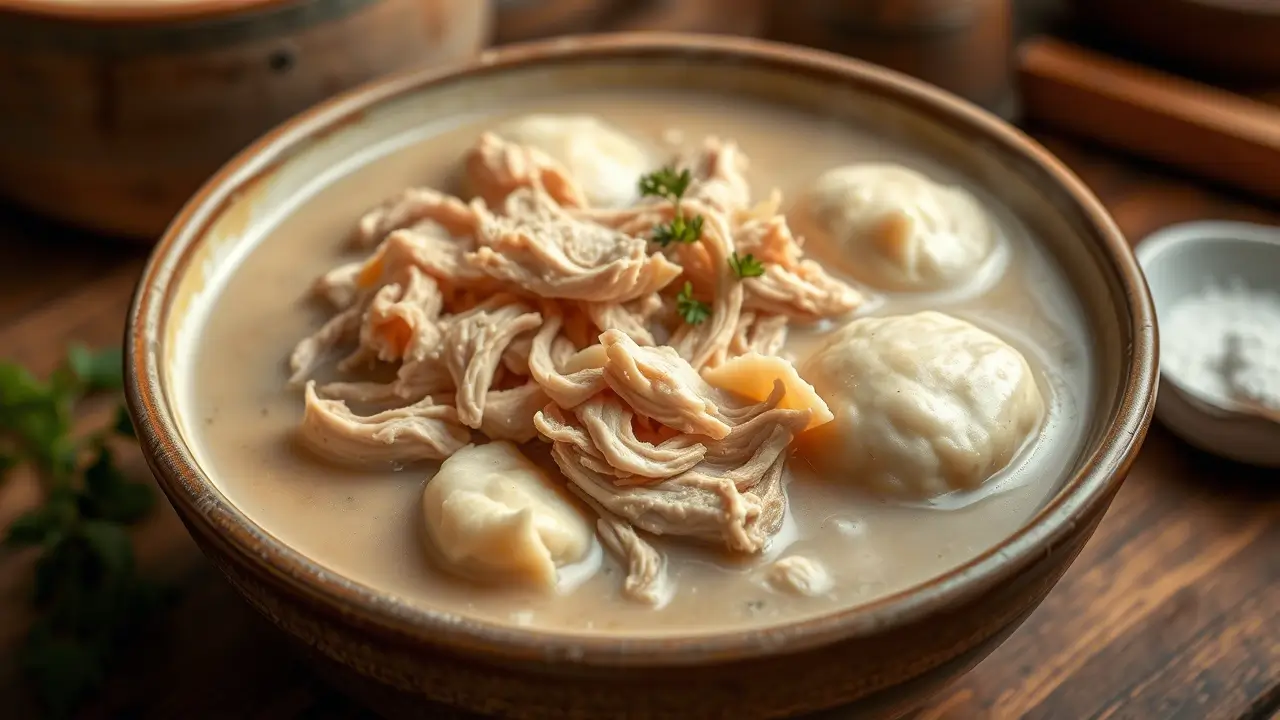 Chicken and dumplings