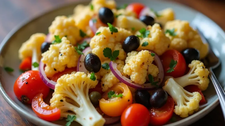 Marinated Cauliflower Salad
