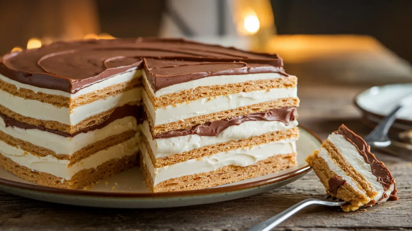 No-Bake Éclair Cake