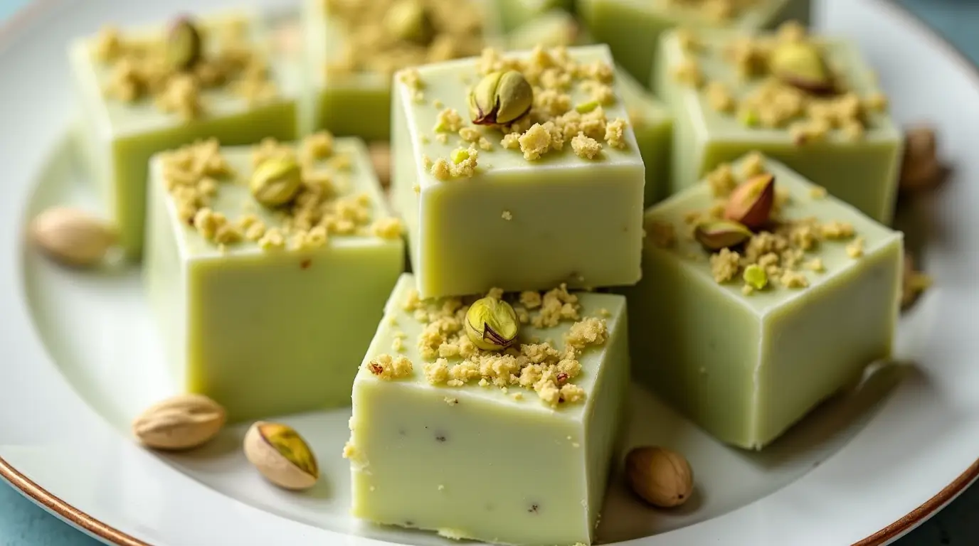 Pistachio Fudge