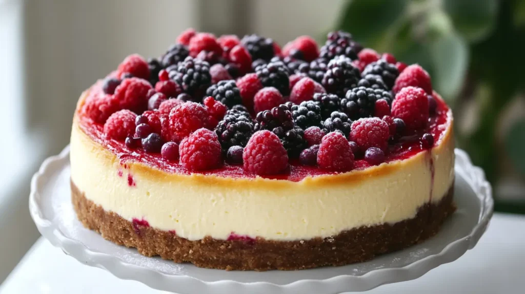 Classic Polish Baked Cheesecake