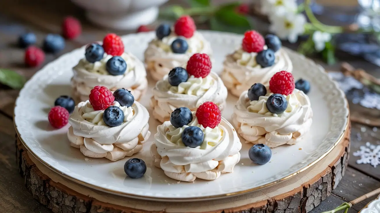 Mini Meringue Nests
