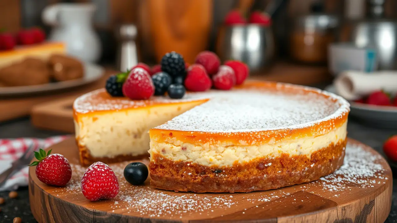 Polish Baked Cheesecake