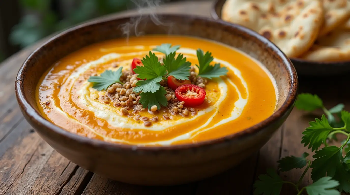 Thai Coconut Pumpkin Soup
