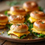Bagel Breakfast Sliders
