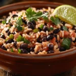Black beans and rice