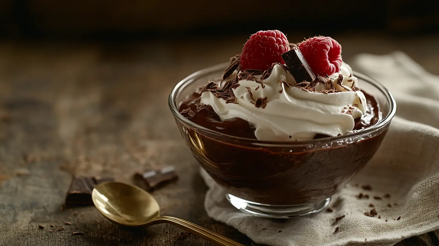 Boiled Egg Chocolate Pudding