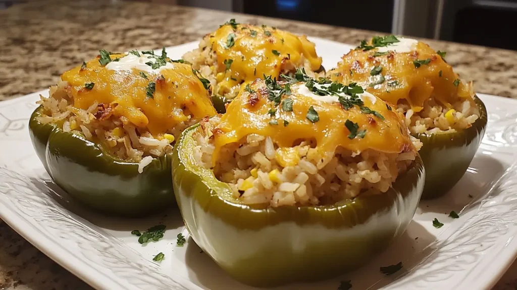 Chicken Stuffed Peppers