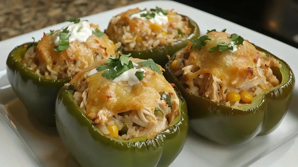 Chicken Stuffed Peppers1