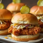 Fried Chicken Sliders
