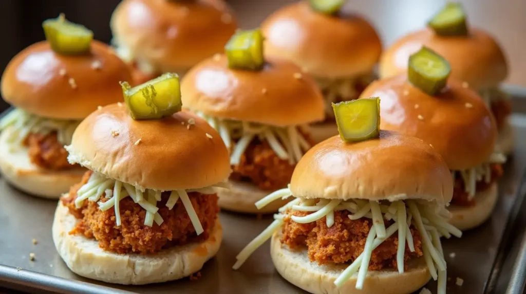 Fried Chicken Sliders1