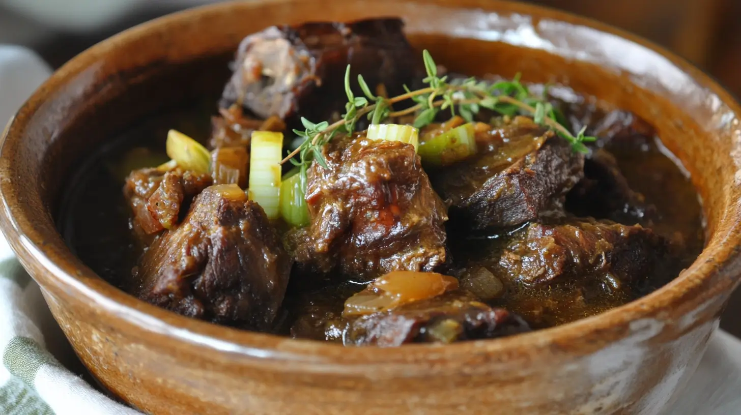 Jamaican Oxtail Stew