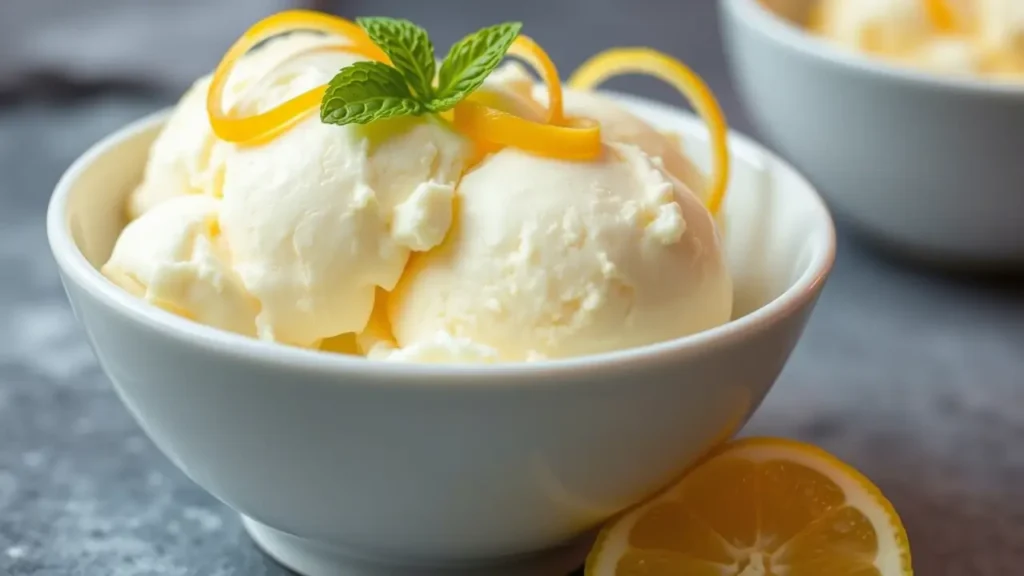 Lemon Ice Cream1