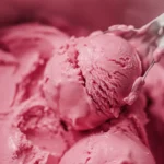 homemade strawberry ice cream