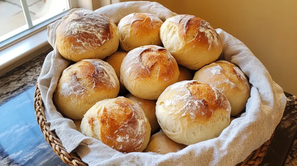 soft sourdough dinner rolls 