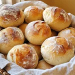 soft sourdough dinner rolls