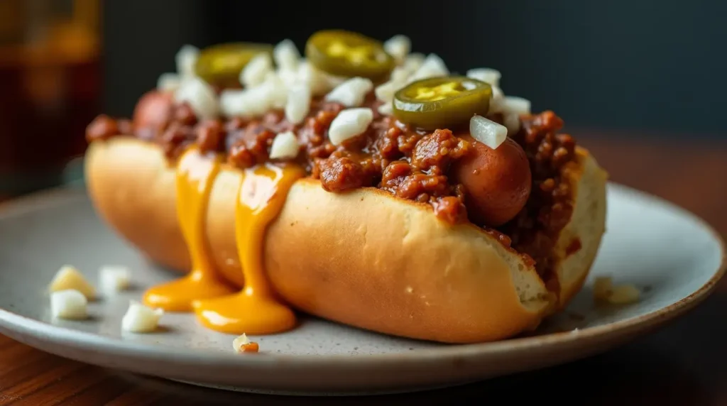 Chili Cheese Hot Dogs